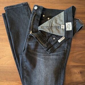J Crew 8" Toothpick Jeans, Size 28